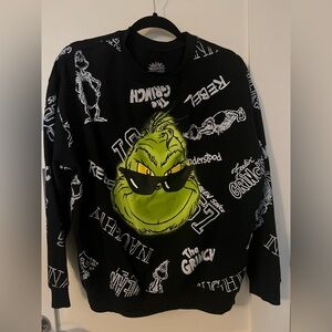 Black Grinch Graphic Sweater